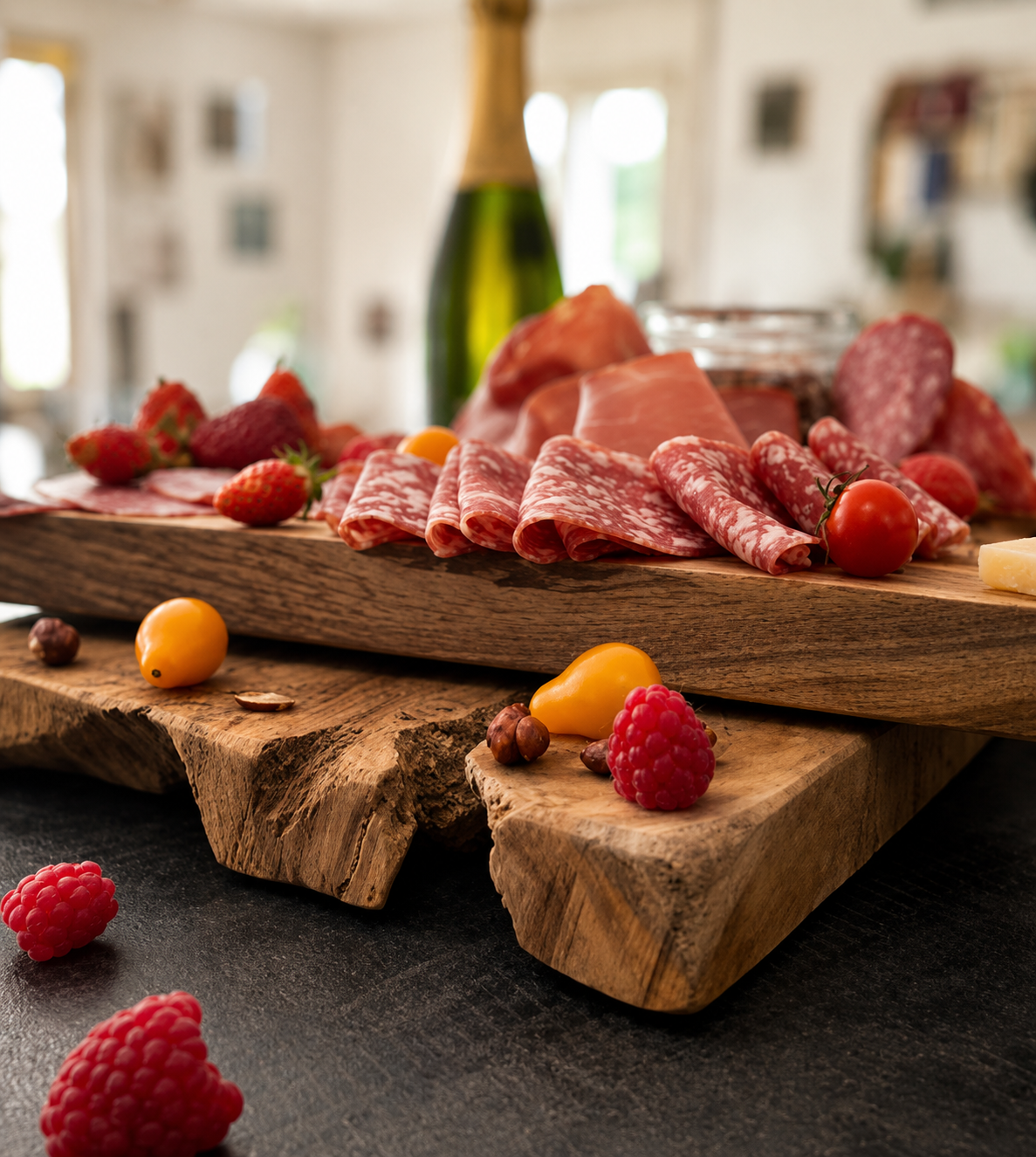 Plateau gourmand de l'offre romantique